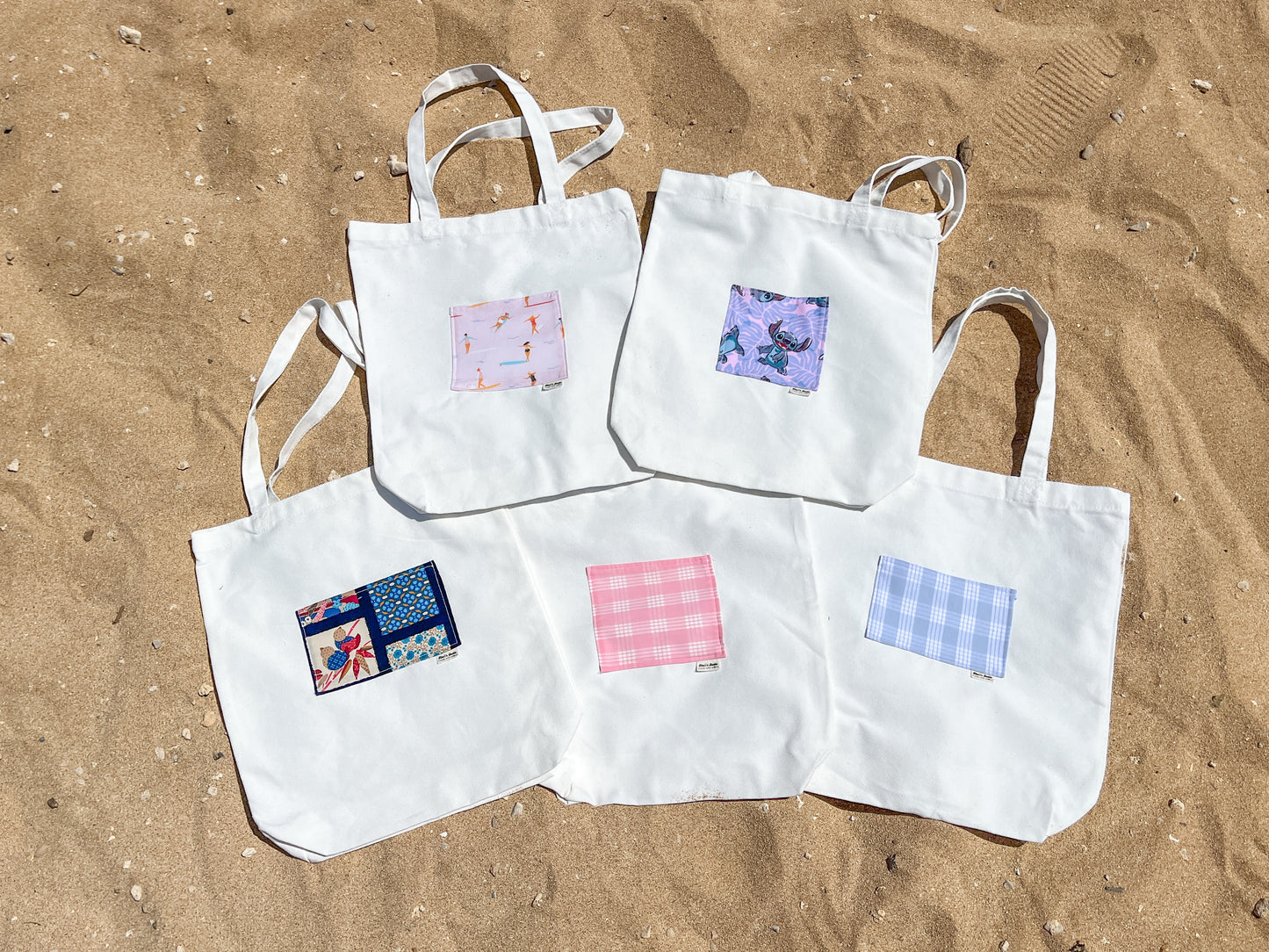 Pocket Tote Bags