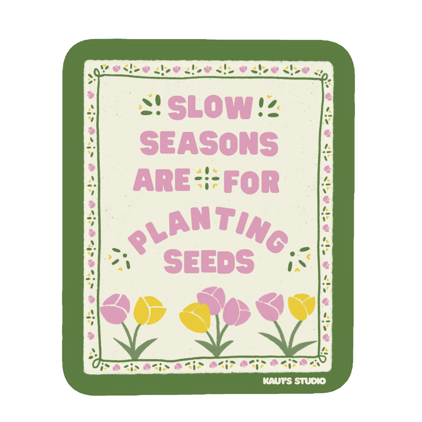 Planting Seeds Sticker