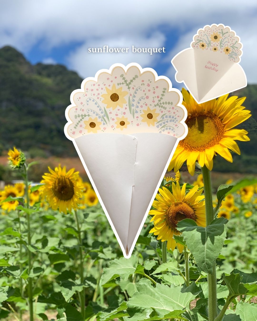 💐bouquet greeting cards💐