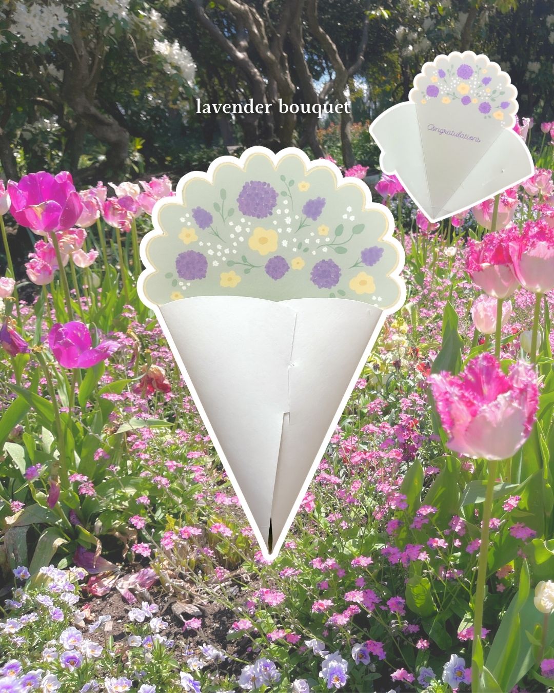 💐bouquet greeting cards💐