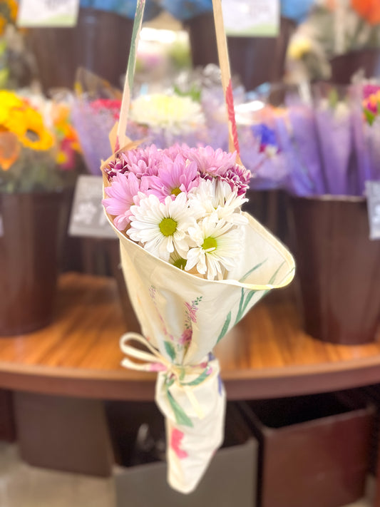 💐bouquet tote bag💐