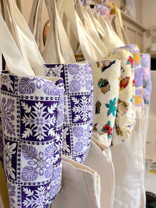 Mini Quilted Tote Bag