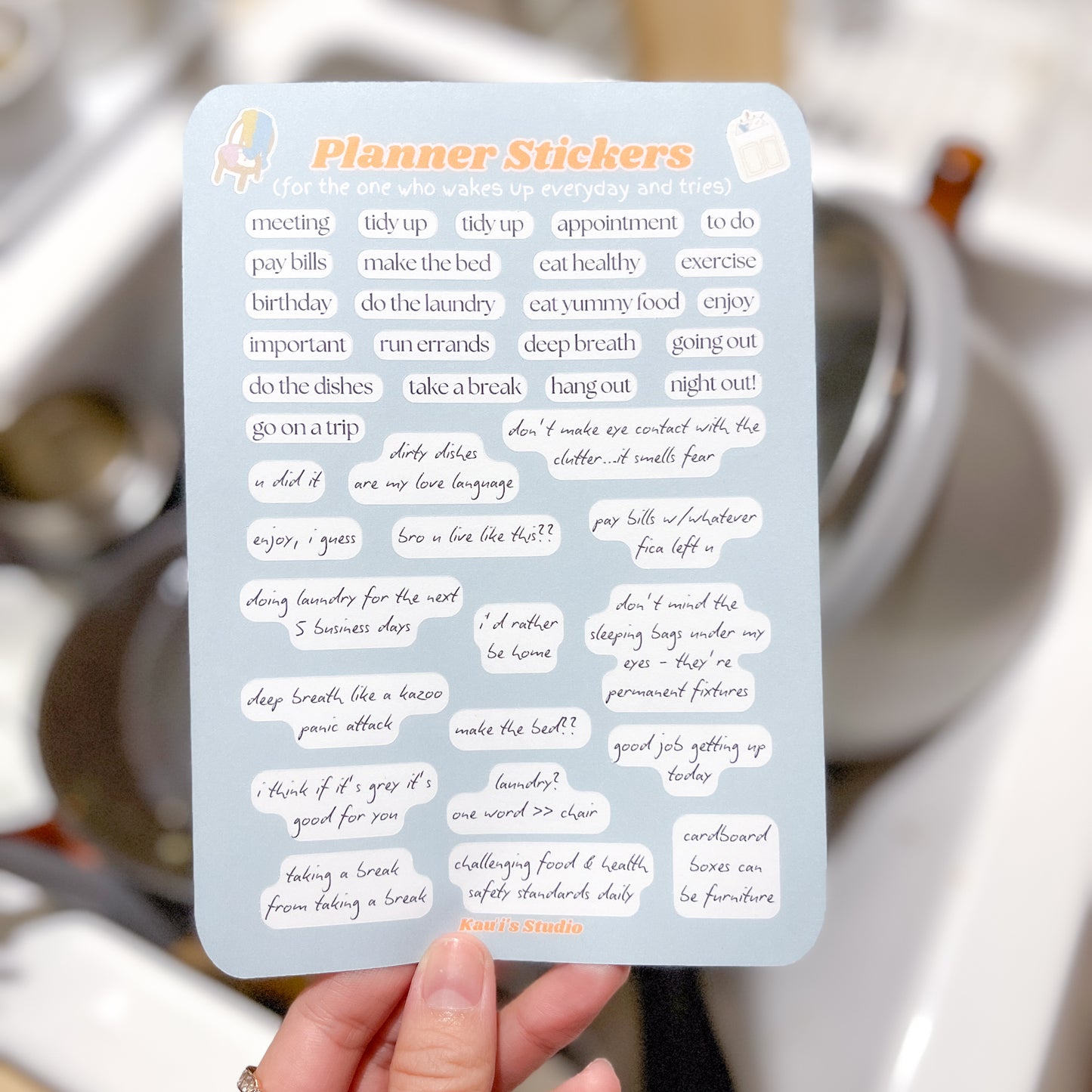 Planner Sticker Sheets