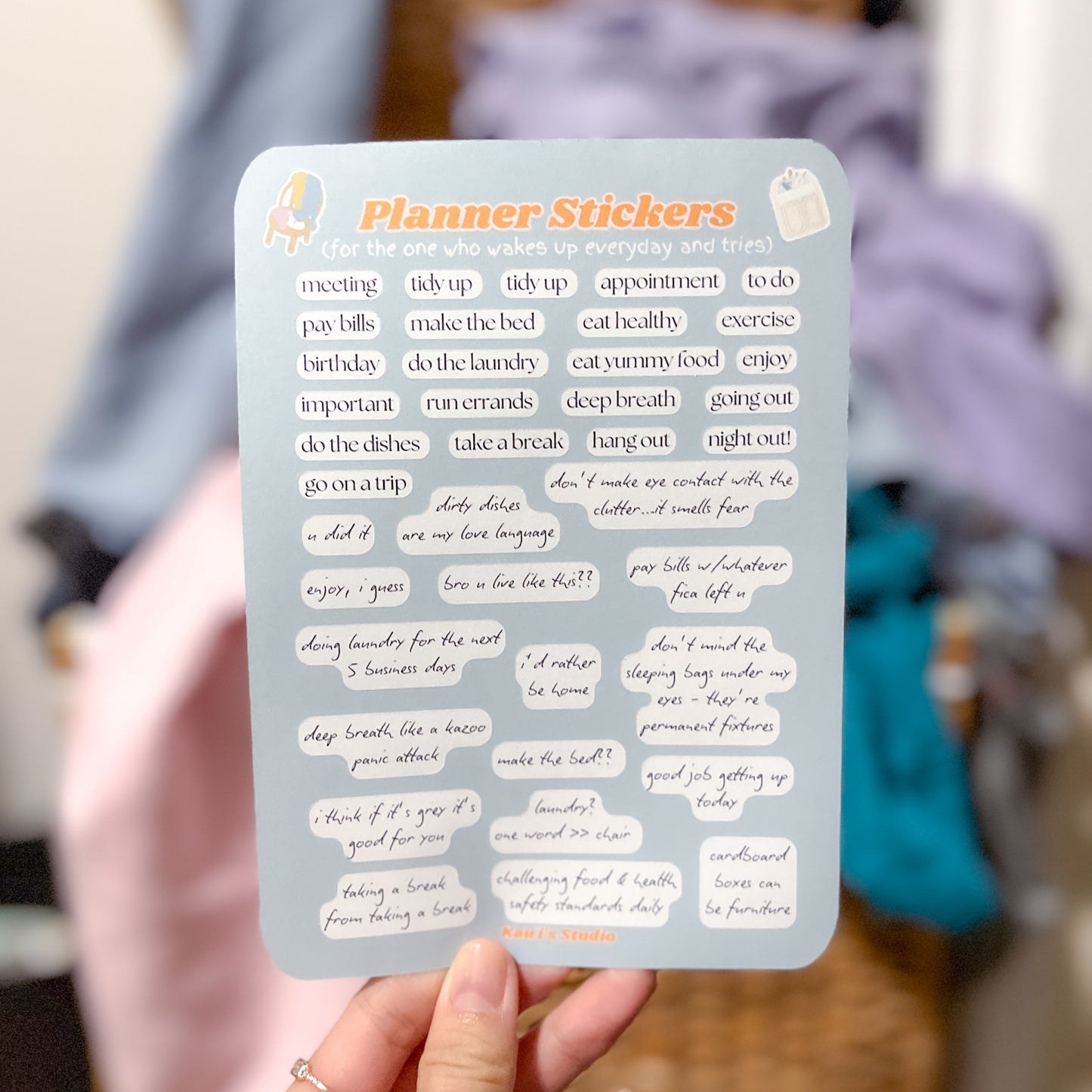 Planner Sticker Sheets
