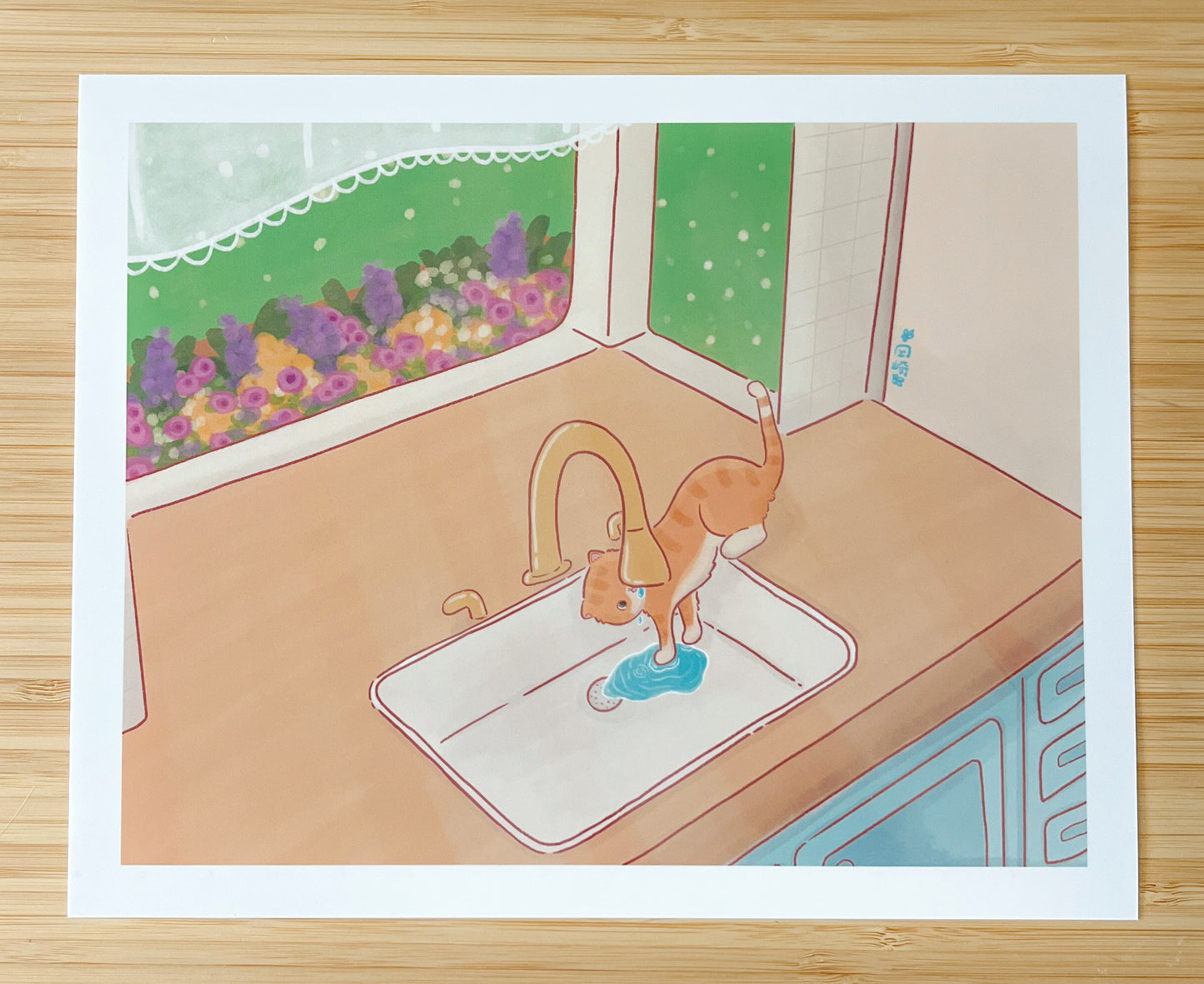 Miso Hydrated Art Print