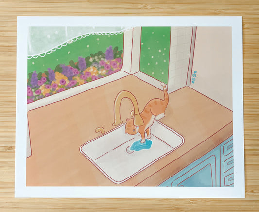 Miso Hydrated Art Print