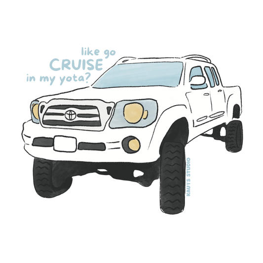 Cruise in my Yota Sticker
